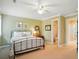 Bedroom with a comfortable bed, ensuite bathroom and lots of light at 1042 Heather Glen Dr, Matthews, NC 28104