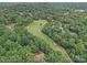 Aerial view of lovely home on a golf course at 106 Boyter Ct, Cramerton, NC 28032
