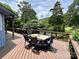 Large deck with outdoor dining, perfect for enjoying scenic views at 106 Boyter Ct, Cramerton, NC 28032
