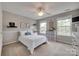 Bedroom with neutral walls, carpet, and a ceiling fan at 1241 Brough Hall Dr, Waxhaw, NC 28173