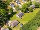 An aerial perspective showing the property's generous lot and neighborhood at 1675 Old Lynwood Cir, Lancaster, SC 29720