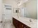 Bathroom featuring double sinks, spacious countertops and great lighting at 1812 Mill Chase Ln, Waxhaw, NC 28173