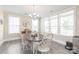 Bright dining room with ample natural light, featuring a classic table and elegant decor at 257 Auburn View Rd, Rock Hill, SC 29730
