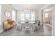 Well-lit dining room with classic decor and ample seating, perfect for Gathering gatherings at 257 Auburn View Rd, Rock Hill, SC 29730