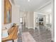 Spacious foyer with elegant flooring and an open layout leading to the living areas at 257 Auburn View Rd, Rock Hill, SC 29730