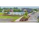 Community pool and clubhouse with lounge chairs on the pool deck at 257 Auburn View Rd, Rock Hill, SC 29730