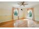 Bright bedroom features laminate floors and natural light at 3135 Lake Shore S Rd, Denver, NC 28037