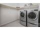 Functional laundry room with side by side washer and dryer hookups at 426 Kirkbride Ct, Fort Mill, SC 29715