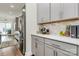 Bright kitchen showcasing modern cabinetry, stainless steel appliances, and stylish countertop decor at 5129 Whitman Ave, Matthews, NC 28105