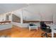 Bonus room with hardwood floors and bright, natural light at 10925 Lassen Ct, Charlotte, NC 28214