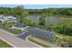 Community kayak storage with lake access, providing outdoor recreation opportunities for residents at 128 Cherry Birch St, Mooresville, NC 28117