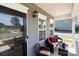 Cozy front porch with comfortable seating and decorative details at 146 Kerri Dawn Ln, Locust, NC 28097