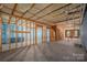 Unfinished basement featuring framed walls, insulation, and concrete flooring, ready for customization at 17513 Hawks View Dr, Fort Mill, SC 29707