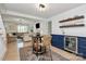 Open living space with adjacent butler's pantry and wine fridge at 2333 Greenland Ave, Charlotte, NC 28208