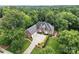 Expansive aerial view of a stately brick home with lush green surroundings at 4263 Rambling Rose Ln # 23, Rock Hill, SC 29732