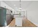 Contemporary kitchen featuring stainless appliances, granite counters, and an open layout at 54 Reed Ne St, Concord, NC 28025