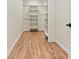 Walk-in closet with shelving and ample storage space, perfect for organizing your wardrobe at 6249 Hayden Dr, Hickory, NC 28601