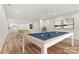 Spacious recreation room with a pool table and shuffleboard at 6249 Hayden Dr, Hickory, NC 28601