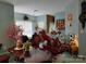 Stylish living room showcasing unique furniture, bright accents, and a serene atmosphere at 7318 Brighton Brook Dr, Charlotte, NC 28212