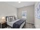 Cozy bedroom with plush bedding and neutral décor at 9620 Ainslie Downs St, Charlotte, NC 28273
