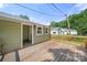 Spacious wooden deck with access to house, perfect for outdoor entertaining and relaxing at 124 Marion St, Clover, SC 29710