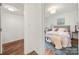 Hallway leading into bedroom with ensuite bathroom at 124 Marion St, Clover, SC 29710