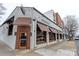 Exterior view of restaurant Bakersfield with modern awning at 1315 East Blvd # 203, Charlotte, NC 28203