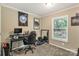 Small bedroom with carpet and a gaming desk setup at 159 Blackmon Pond Rd, Lancaster, SC 29720