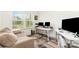 A functional office space with natural light, perfect for remote work or study at 1691 Ashley Lynn Ct, Stanfield, NC 28163