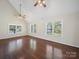 Spacious bedroom with hardwood floors, vaulted ceiling and an abundance of natural light at 179 Delwood Ct, Mount Gilead, NC 27371