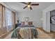 Serene bedroom with soft lighting, neutral walls, and a cozy aesthetic at 2222 19Th Ne Ave, Hickory, NC 28601