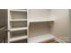 Walk in closet with shelving and rod at 240 Mark Ryan Ln, Dallas, NC 28034