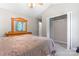 Comfortable bedroom showcases a dresser and walk-in closet at 308 Home Rd, Salisbury, NC 28147