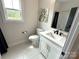 Bathroom features a modern sink, toilet, and vanity at 4282 Brandy Creek Ct, Clover, SC 29710