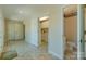 Hallway leading to the bathroom and laundry room at 639 Panther Point Trl, Richfield, NC 28137
