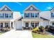 Charming two-story home with a welcoming front porch and a beautifully landscaped front yard at 103 Blackstone Ct # C, Statesville, NC 28677