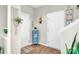 Foyer featuring hardwood floors, decorative elements, and access to multiple rooms at 103 Blackstone Ct # C, Statesville, NC 28677