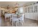 Cozy dining area adjacent to the kitchen, featuring built-in cabinets and ample natural light at 1178 Arges River Dr, Fort Mill, SC 29715