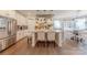Bright kitchen featuring a large island, stainless steel appliances, and stylish white cabinetry at 1178 Arges River Dr, Fort Mill, SC 29715