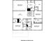 Second floor plan featuring bedrooms, baths, a loft, and a laundry room at 248 Miramar Dr, York, SC 29745