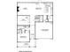 First floor plan featuring living areas, kitchen, garage, bath, and flex spaces at 248 Miramar Dr, York, SC 29745
