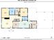Main floor plan showing layout of the kitchen, living, dining, bath, laundry, and bedroom space at 4441 Jim Wise Rd, Lincolnton, NC 28092