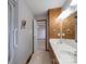 Bathroom featuring double sinks, wood cabinets, and walk in shower at 5211 Spring Gln, York, SC 29745