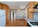 Spacious kitchen and dining area with hardwood floors and natural light at 5211 Spring Gln, York, SC 29745