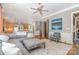 Open floor plan showcasing the living room connected to the kitchen, creating an inviting atmosphere at 5537 Challis View Ln, Charlotte, NC 28226