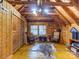 Bonus room with a vaulted ceiling, wooden decor, and unique decorative touches at 720 Potneck Rd, Salisbury, NC 28147