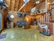 Cozy living room with wood accents, comfortable seating, and rustic decor at 720 Potneck Rd, Salisbury, NC 28147