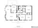 Floor plan showing layout of home at 9000 Vagabond Rd, Charlotte, NC 28227