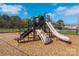 Community playground with slides and swings, providing a fun and safe play area for children at 9529 Cotswood Pl, Gastonia, NC 28056