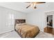 Well-lit bedroom featuring a cozy atmosphere and ample closet space at 103 Chambwood Ln, Shelby, NC 28152
